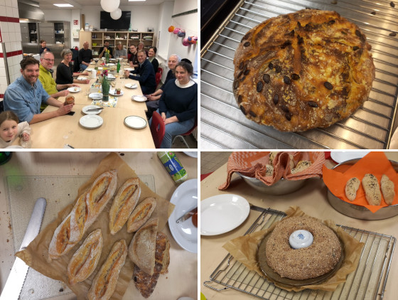 Gemeinsames Brotbacken im Schöneberger Kiez